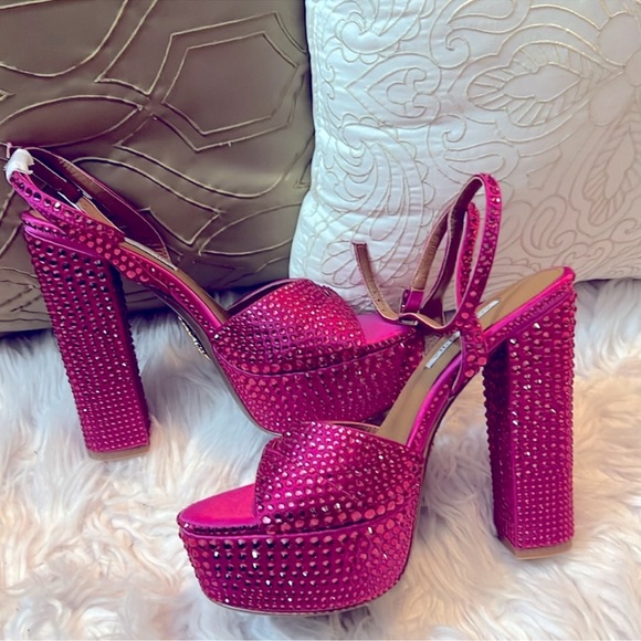 New bejeweled platform heels! - Picture 3 of 7